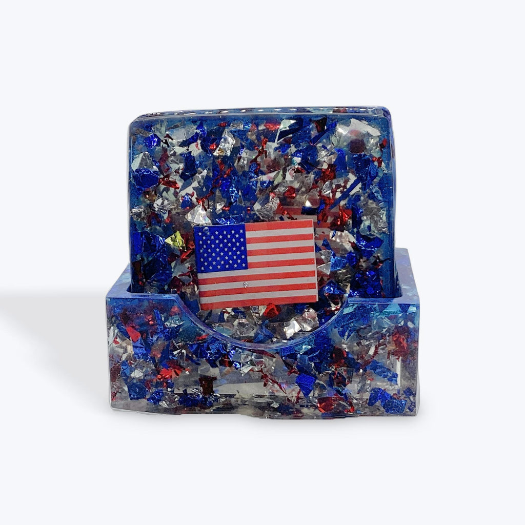 American coaster set