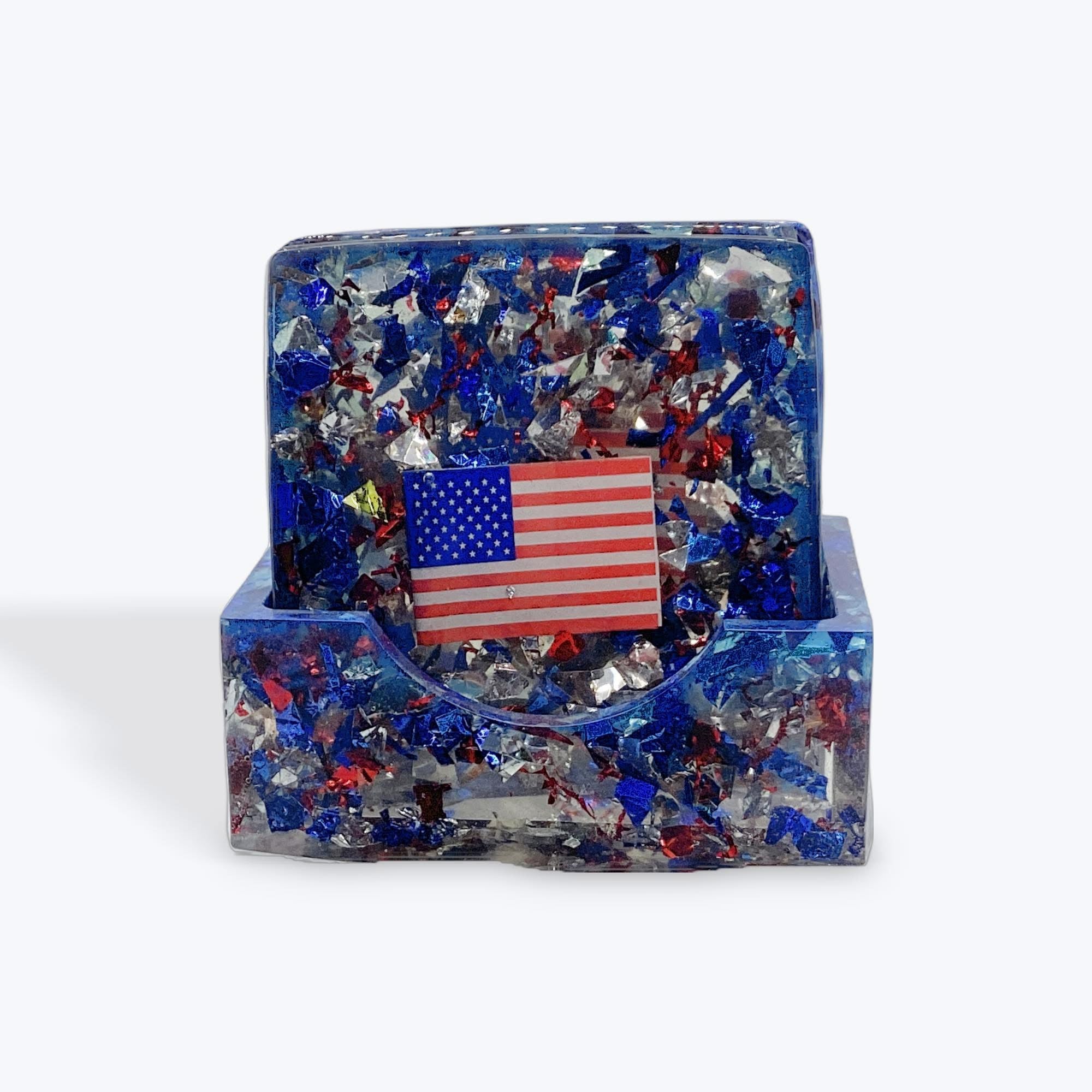 American coaster set
