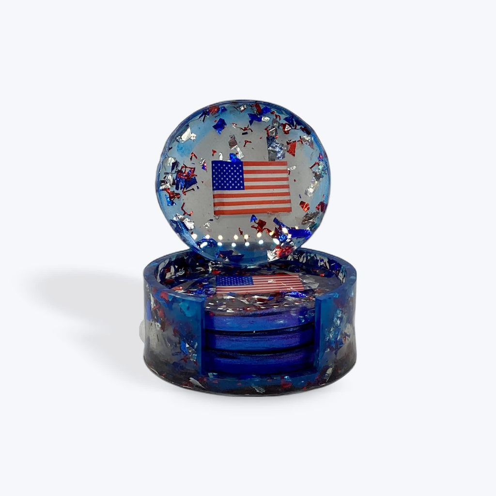 American Coaster Set
