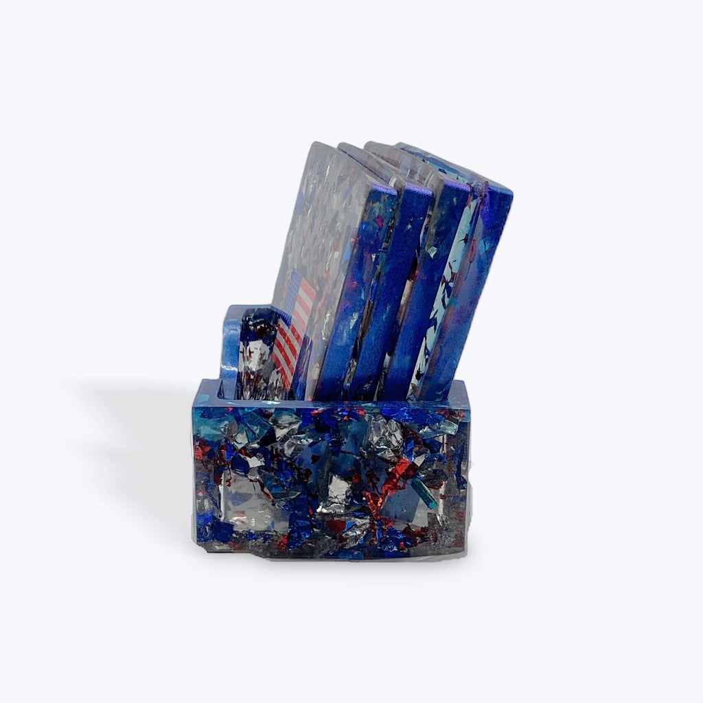American coaster set
